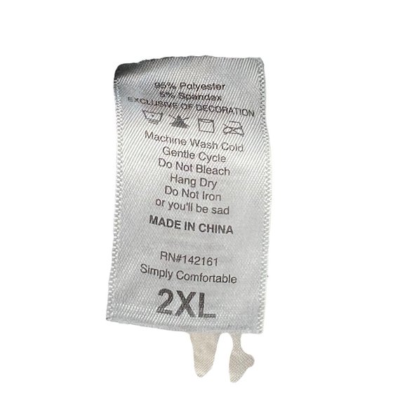 Lula Roe pull on sweatpants leggings size 2XL black pink floral and drawstring w - Picture 10 of 12